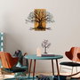 Wallity Willow - 382-A Accesorio de Pared Decorativa de Madera y Metal